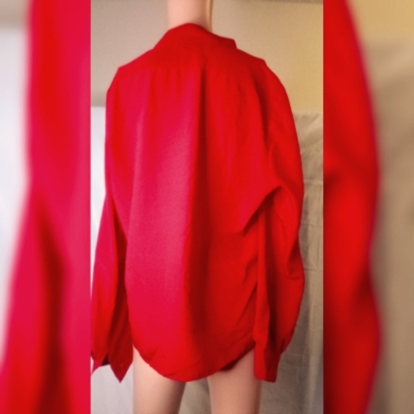 Phillipe Marques red ♥️ top - Picture 2 of 3